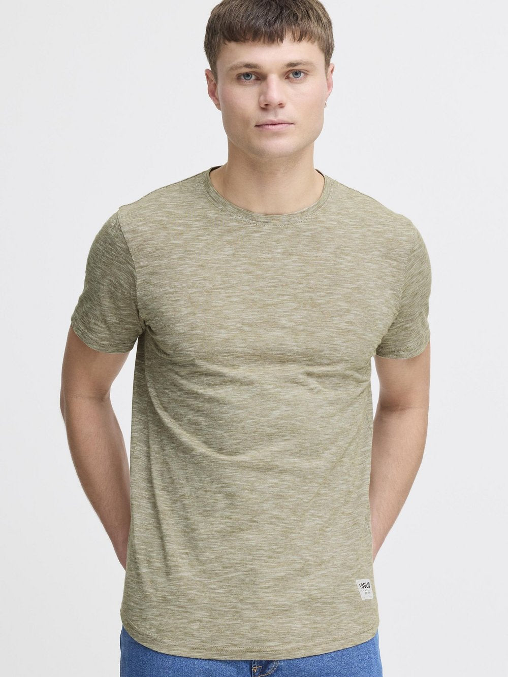 BLEND Rundhalsshirt Herren Baumwolle bedruckt