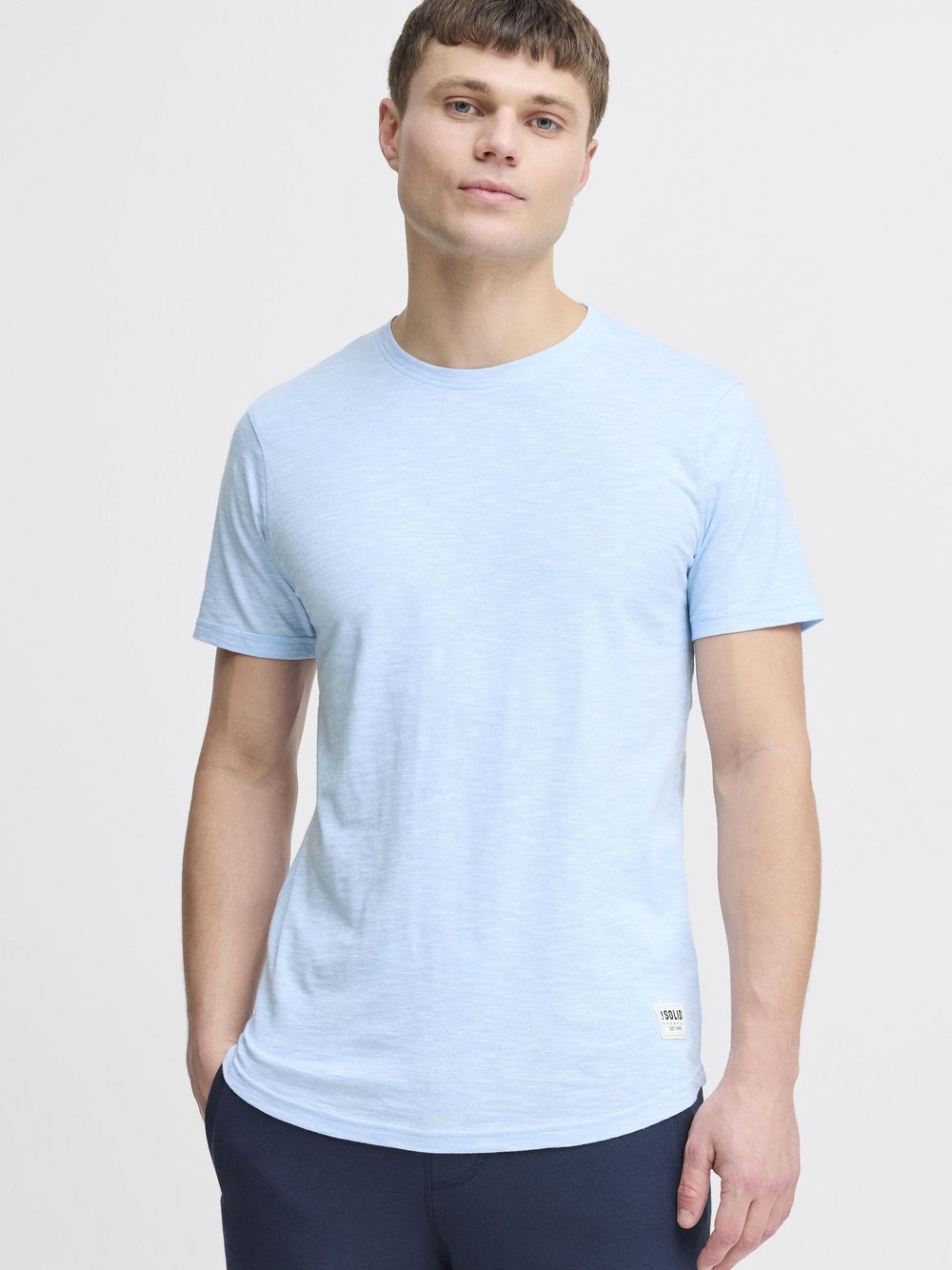 BLEND Rundhalsshirt Herren Baumwolle bedruckt