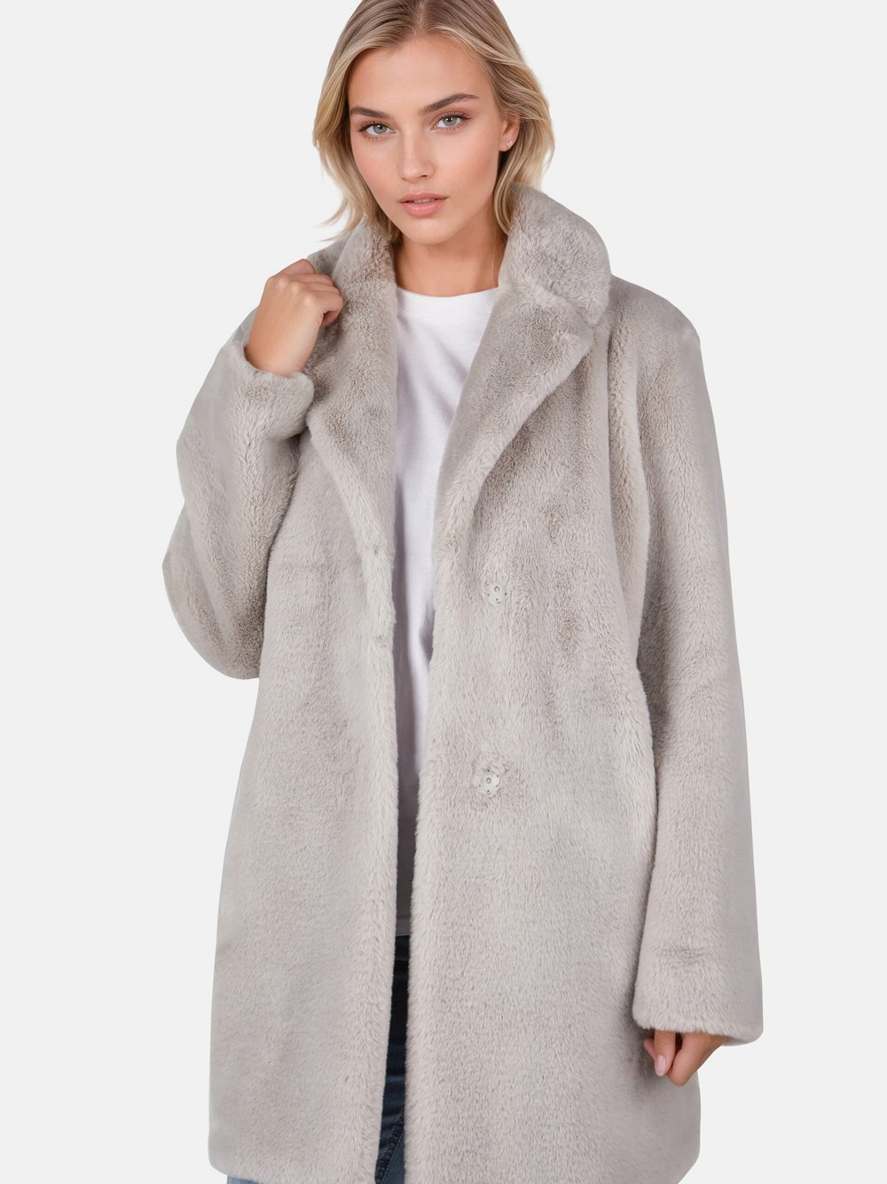 Label Mantel Damen