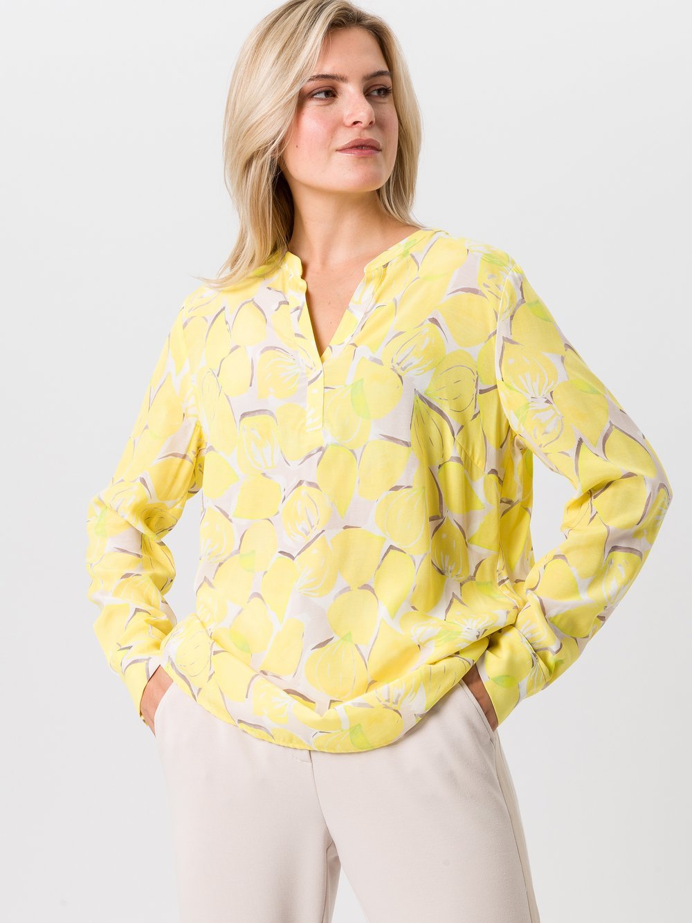 TUZZI Bluse Damen Cupro bedruckt