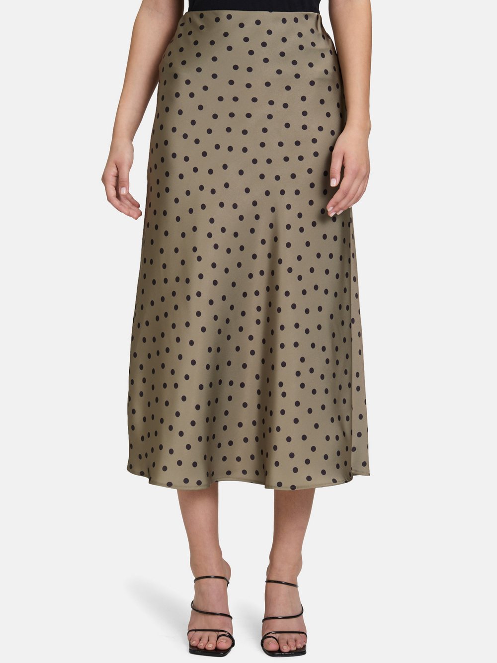 Vera Mont Satinrock Damen gemustert