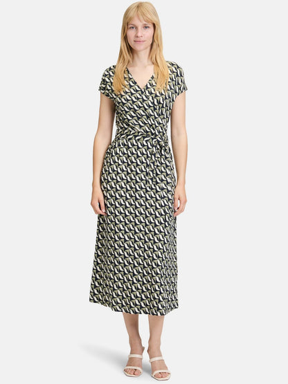 Betty Barclay Jerseykleid Damen Viskose gemustert