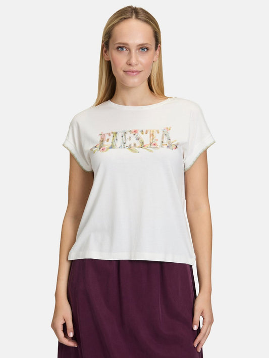 Cartoon Casual-Shirt Damen Baumwolle bedruckt