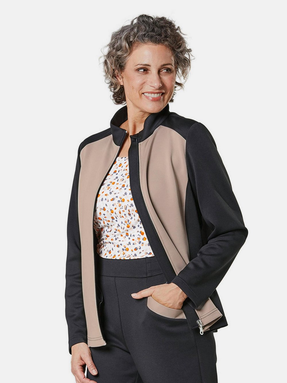 Goldner Freizeitjacke Damen