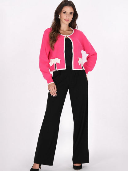 Faina Strickjacke Damen Polyamid