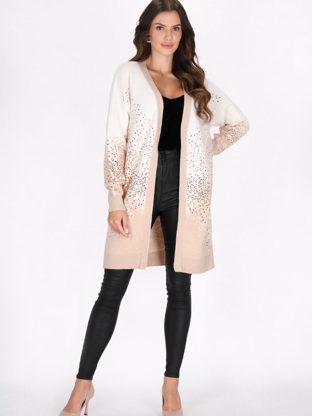 Faina Strickjacke Damen Polyamid