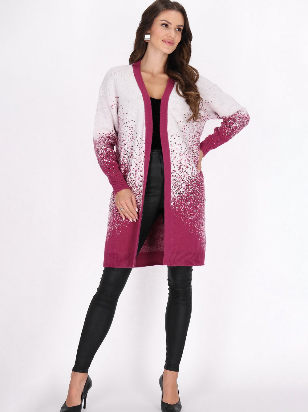 Faina Strickjacke Damen Polyamid