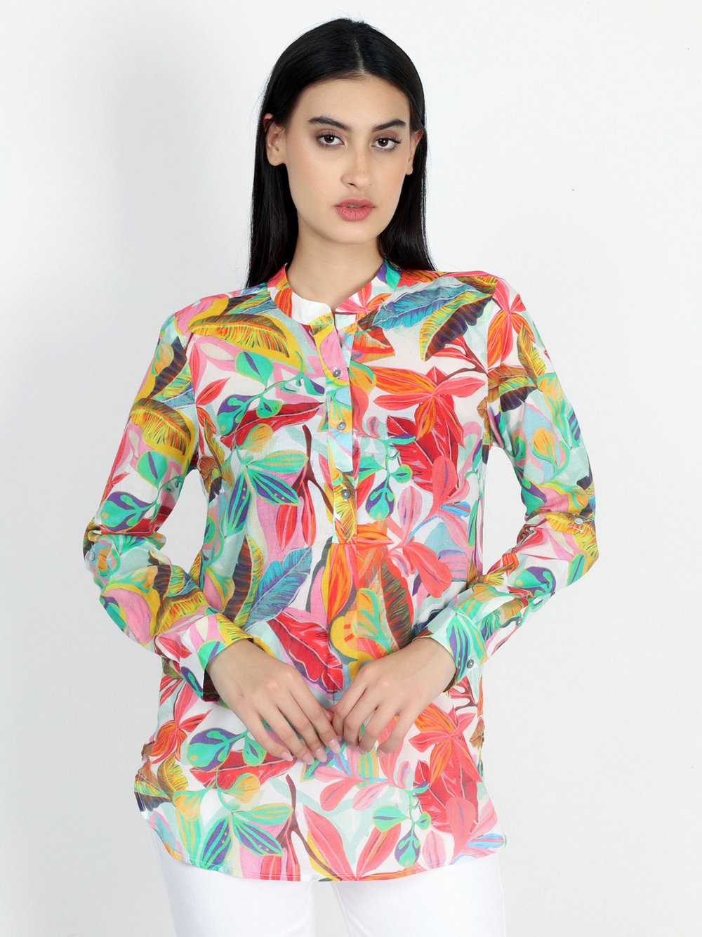 Vicci Germany Bluse Damen Baumwolle bedruckt