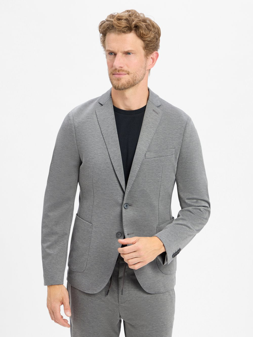 s.Oliver LABEL Sakko Herren Slim Fit