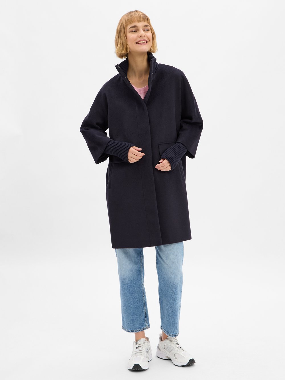 comma Winterjacke mit Woll-Anteil Damen