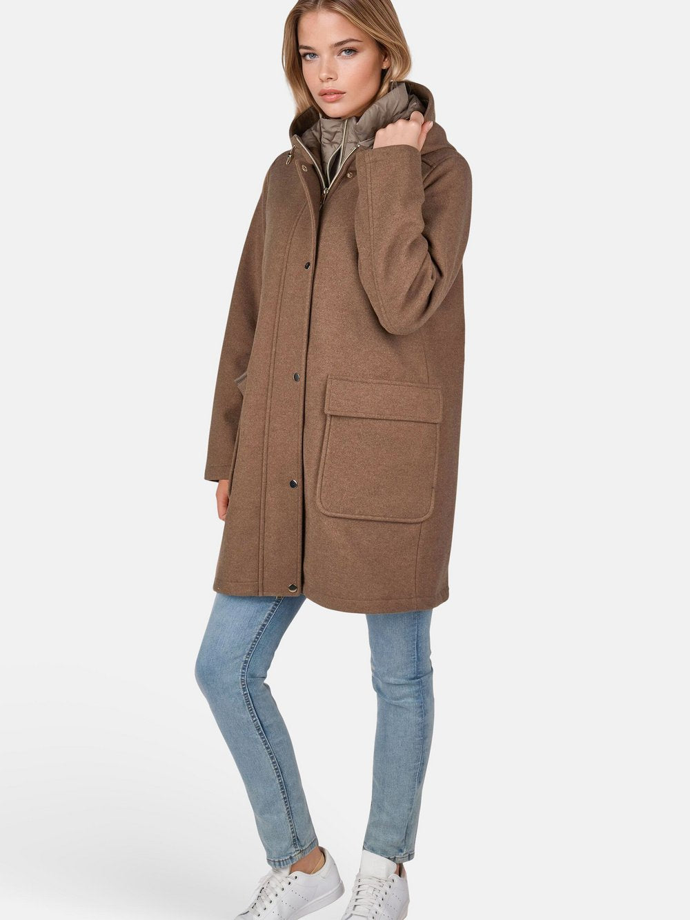 Label Parka Damen