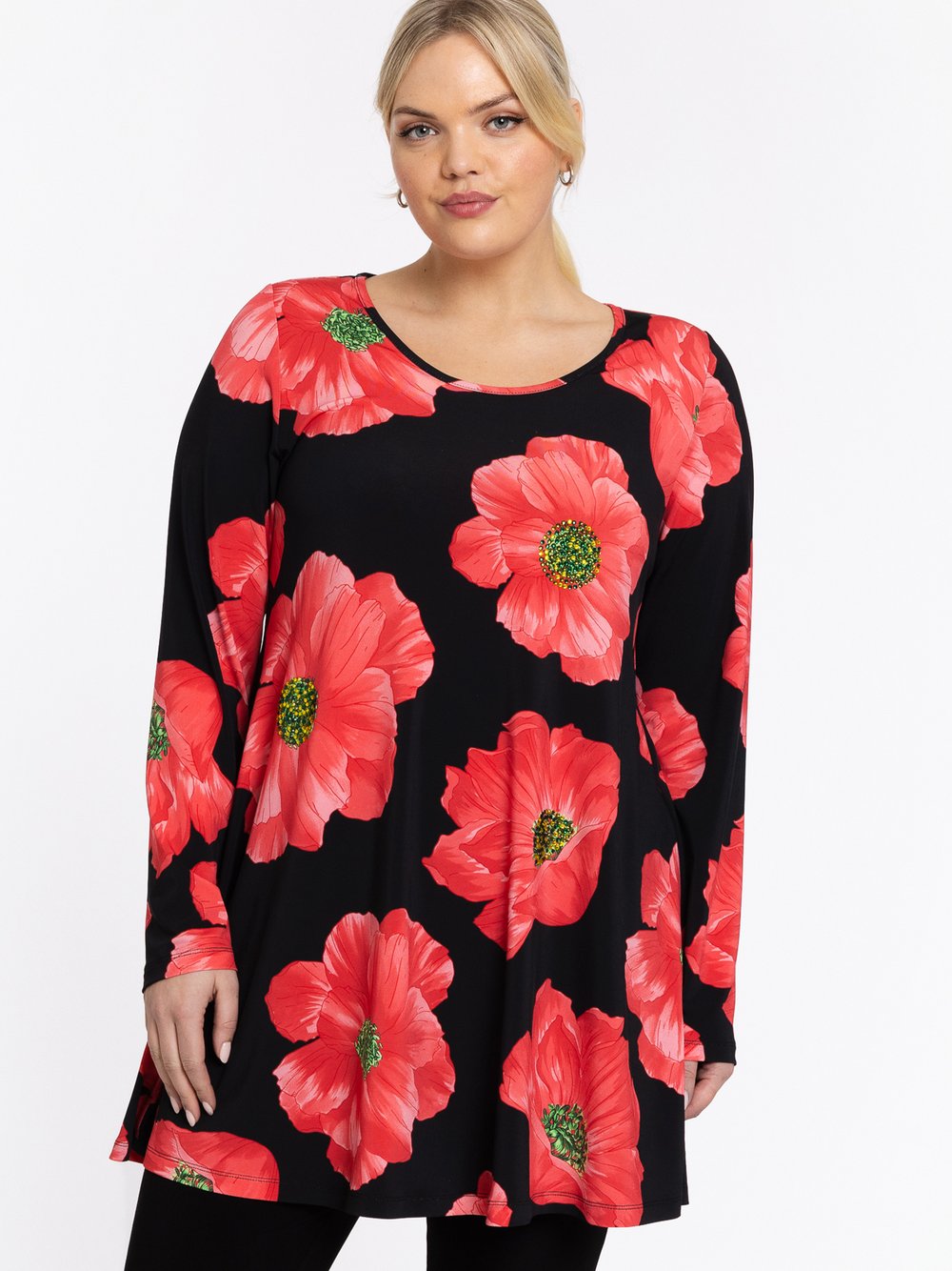 YOEK Tunika Damen bedruckt