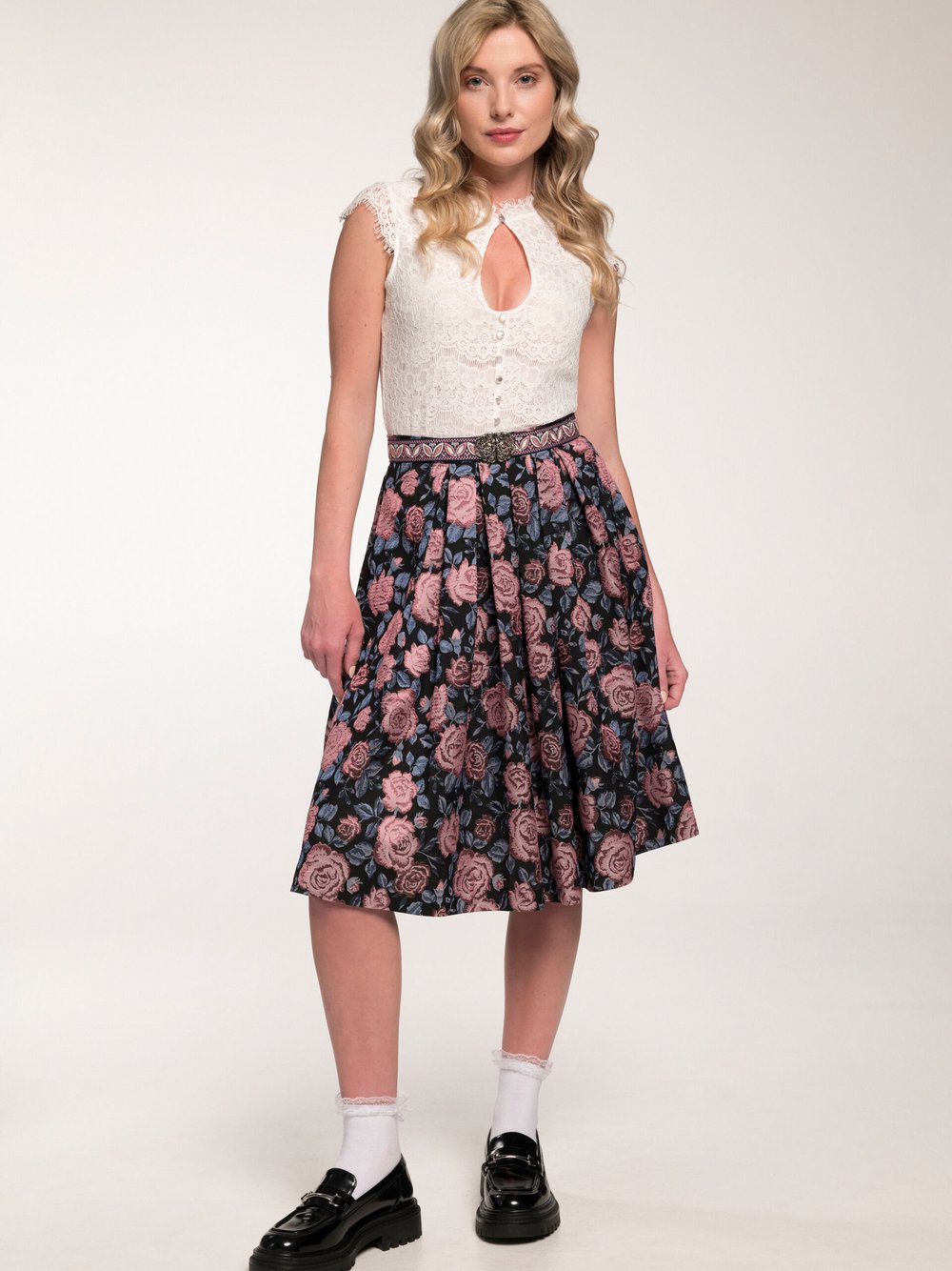 Spieth & Wenksy Trachtenrock Damen gemustert