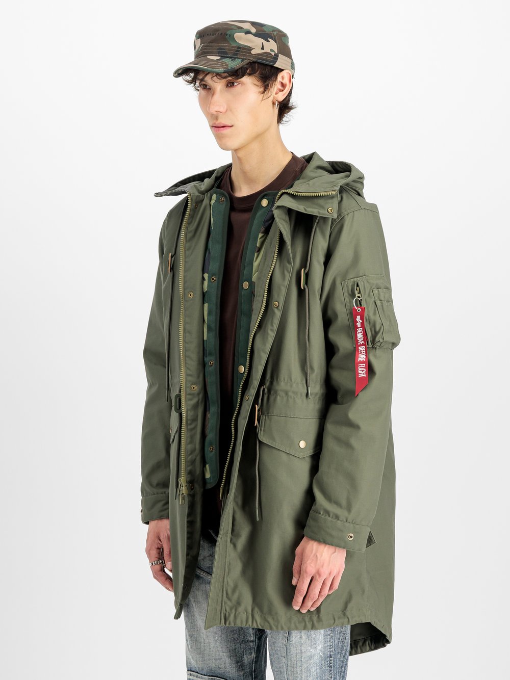 Alpha Industries Feldjacke Herren Baumwolle