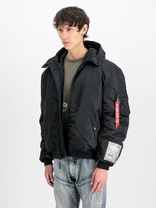 Alpha Industries Winterjacke Herren Baumwolle gemustert