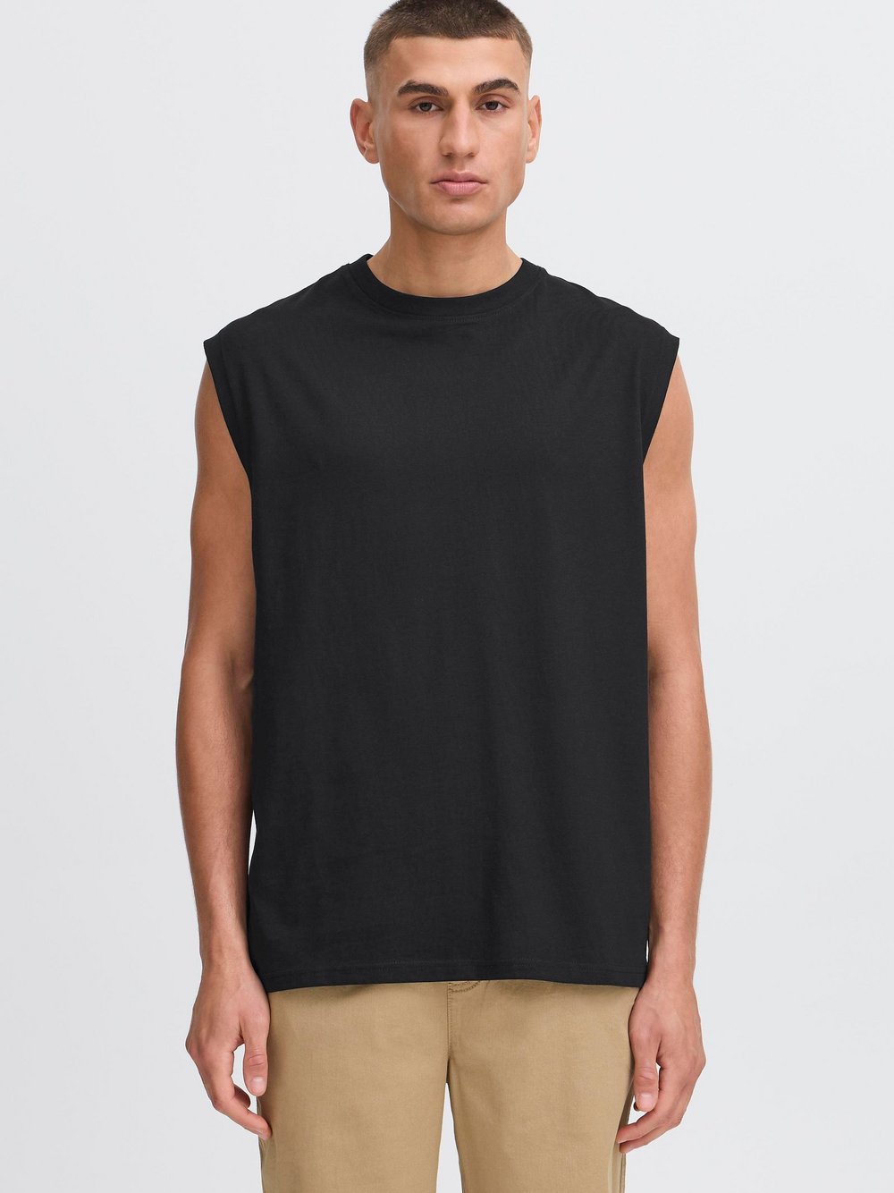 Solid Tanktop Herren Textil bedruckt