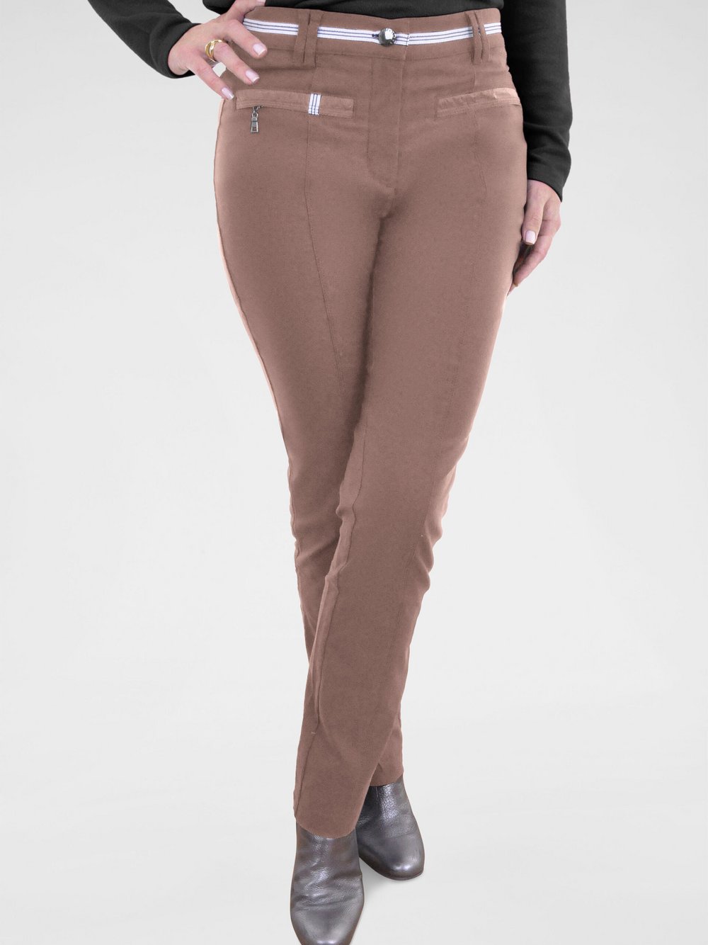 Navigazione Stretchhose Damen Viskose