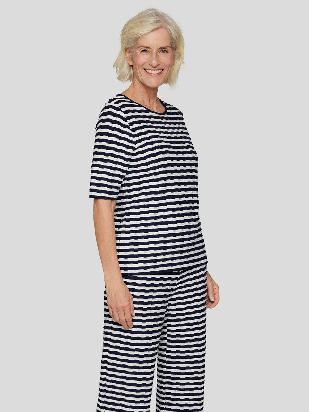 RABE T-Shirt Damen Viskose gemustert