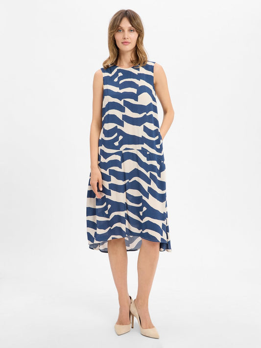Olsen Sommerkleid Damen gemustert
