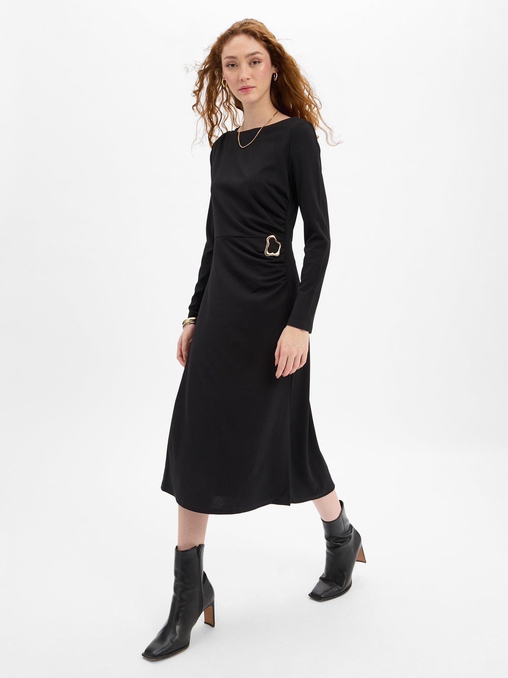 s.Oliver LABEL Damem Midikleid Damen