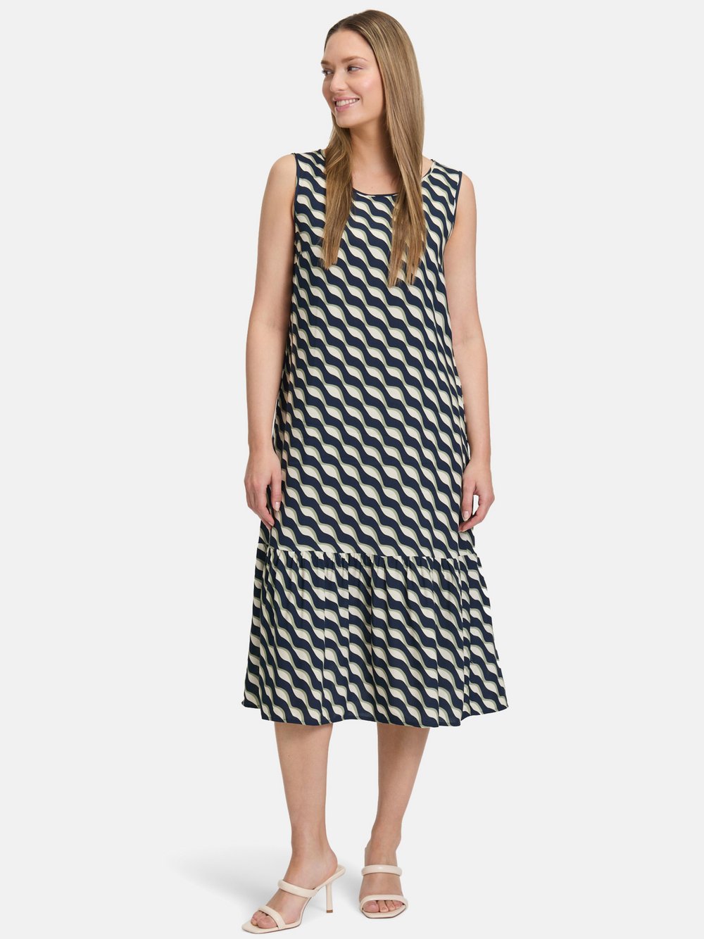 Betty Barclay Stufenkleid Damen Viskose gemustert