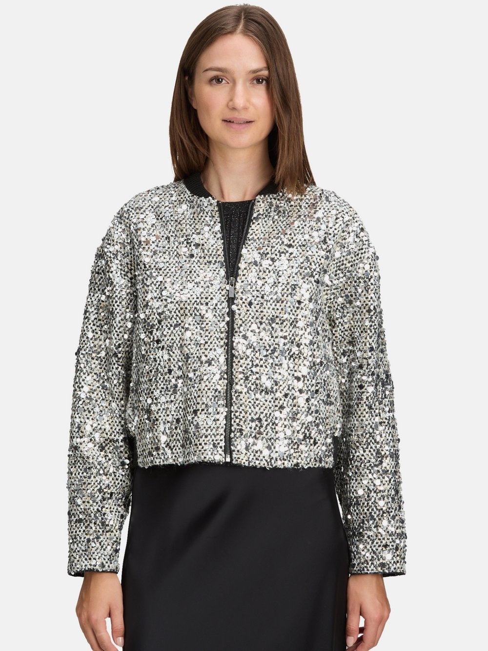 Betty & Co Blouson Damen gemustert