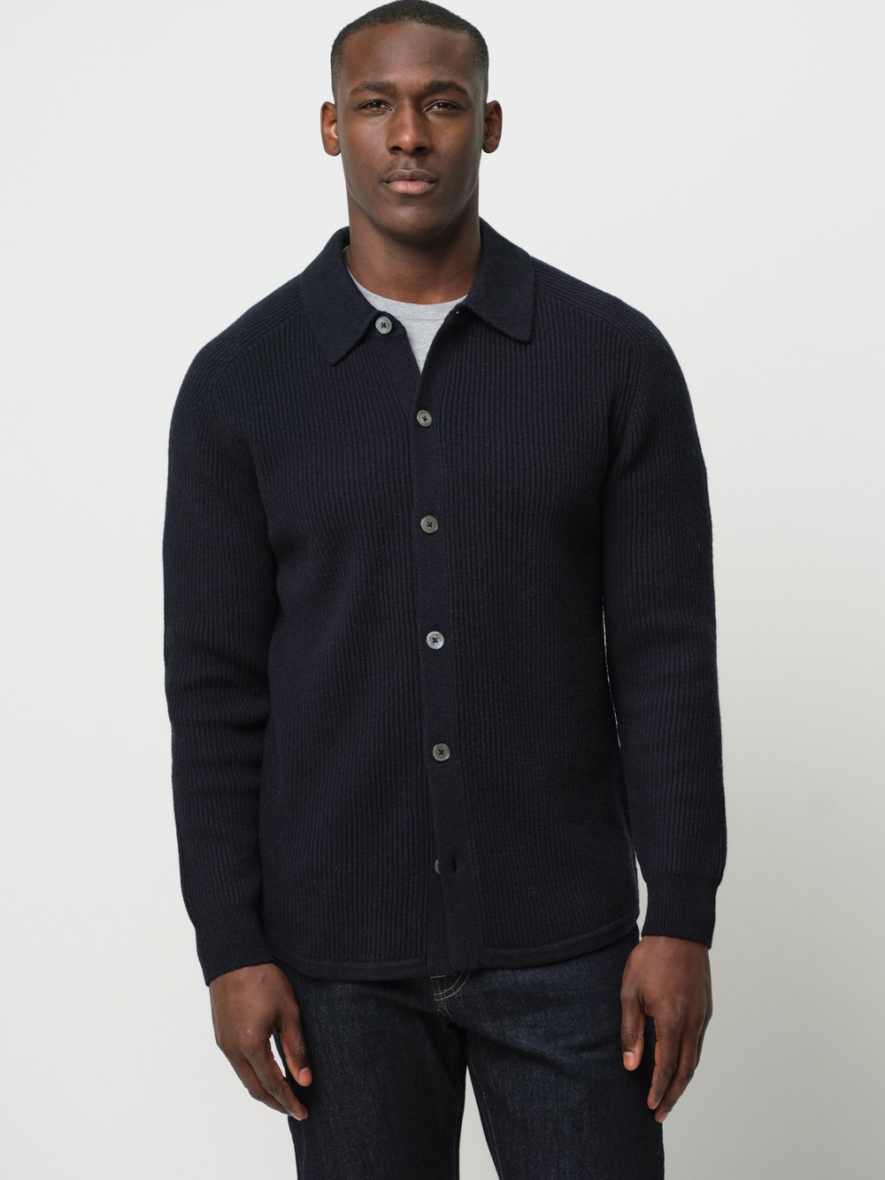 Profuomo Overshirt Herren Slim Fit Wolle