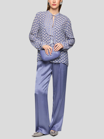 Marc Cain Bluse Damen Viskose gemustert