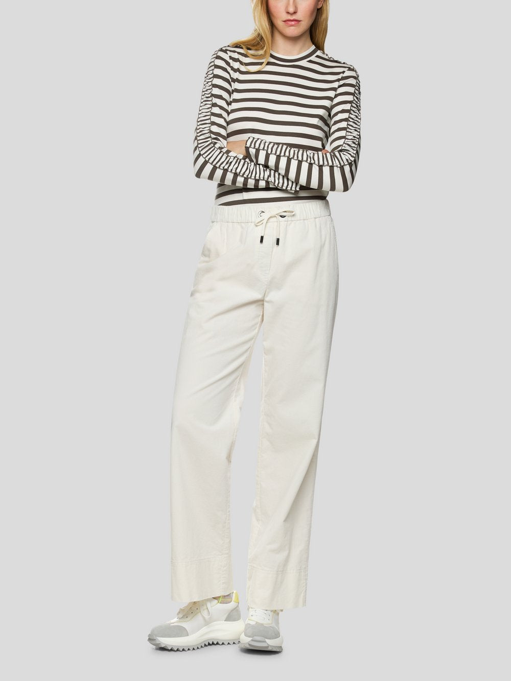 Marc Cain T-Shirt Damen Baumwolle gemustert