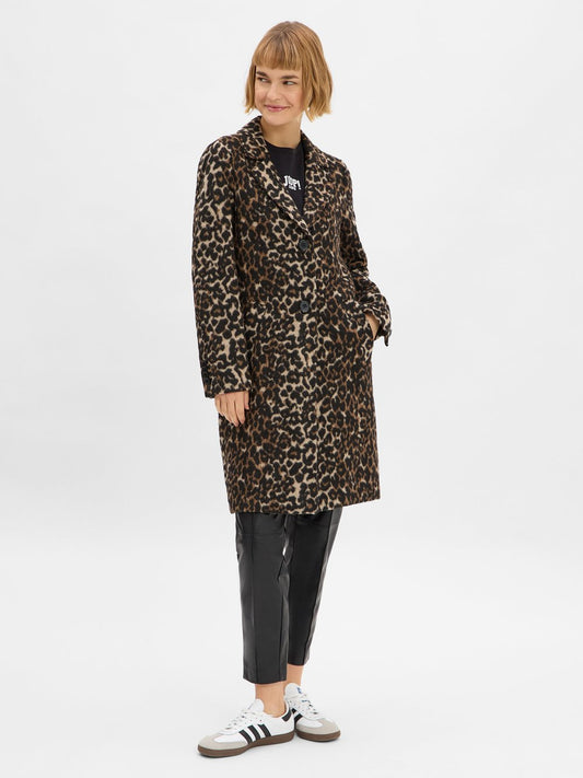 s.Oliver Mantel Damen gemustert