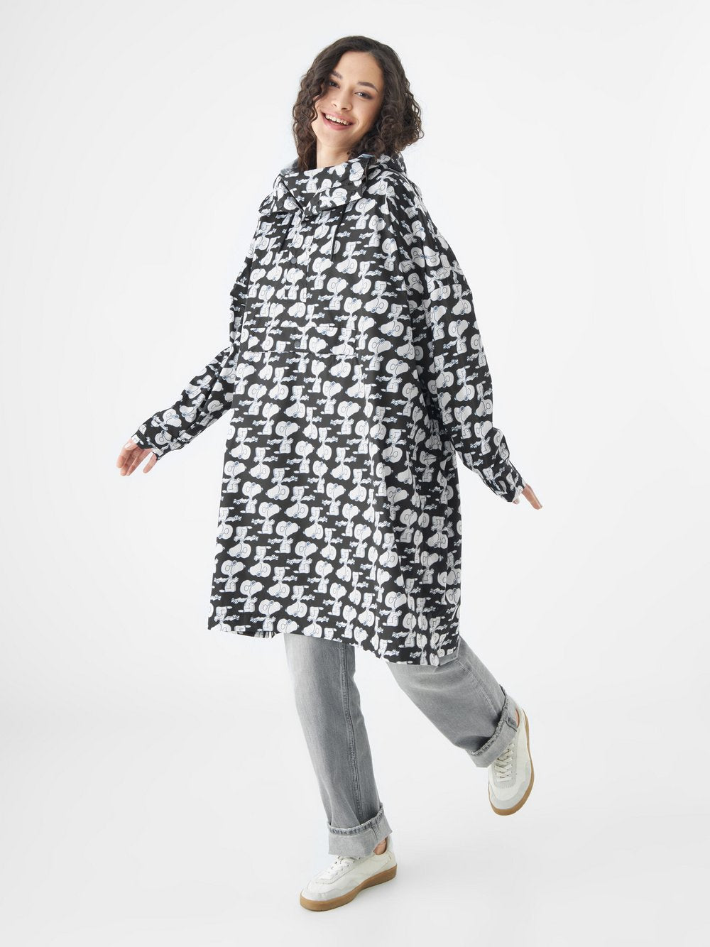 Codello Poncho Damen bedruckt