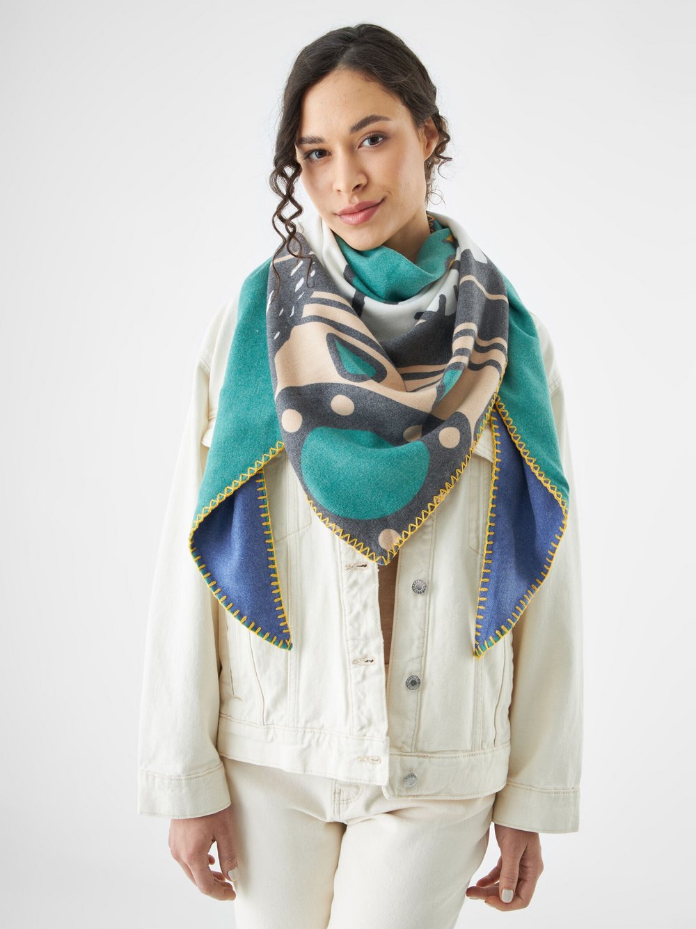 Codello Tuch Damen bedruckt