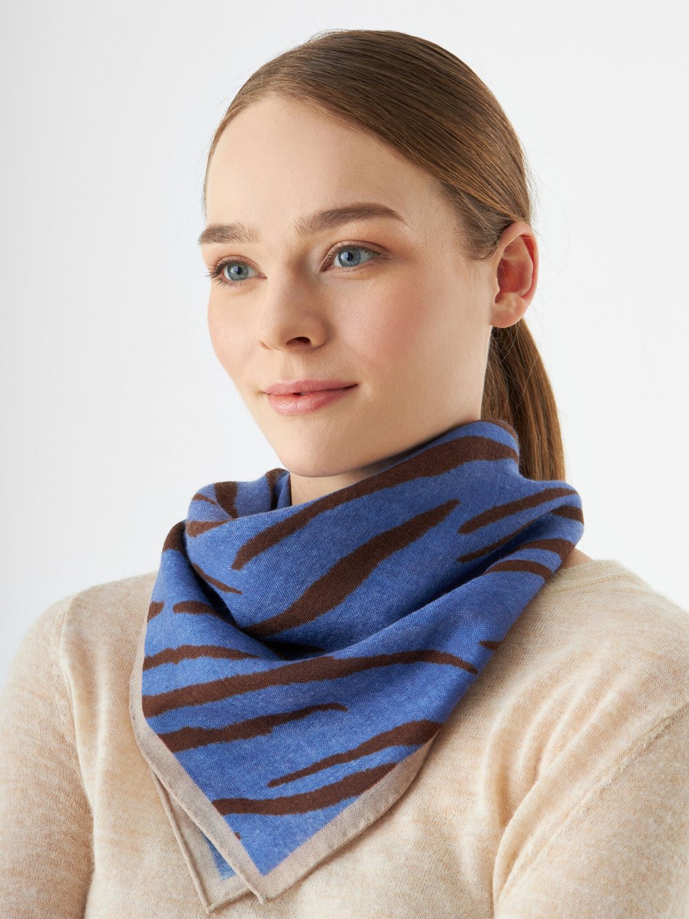 Codello Tuch Damen Wolle bedruckt