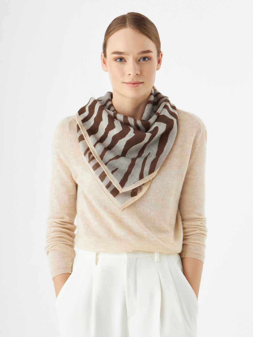 Codello Tuch Damen Wolle bedruckt