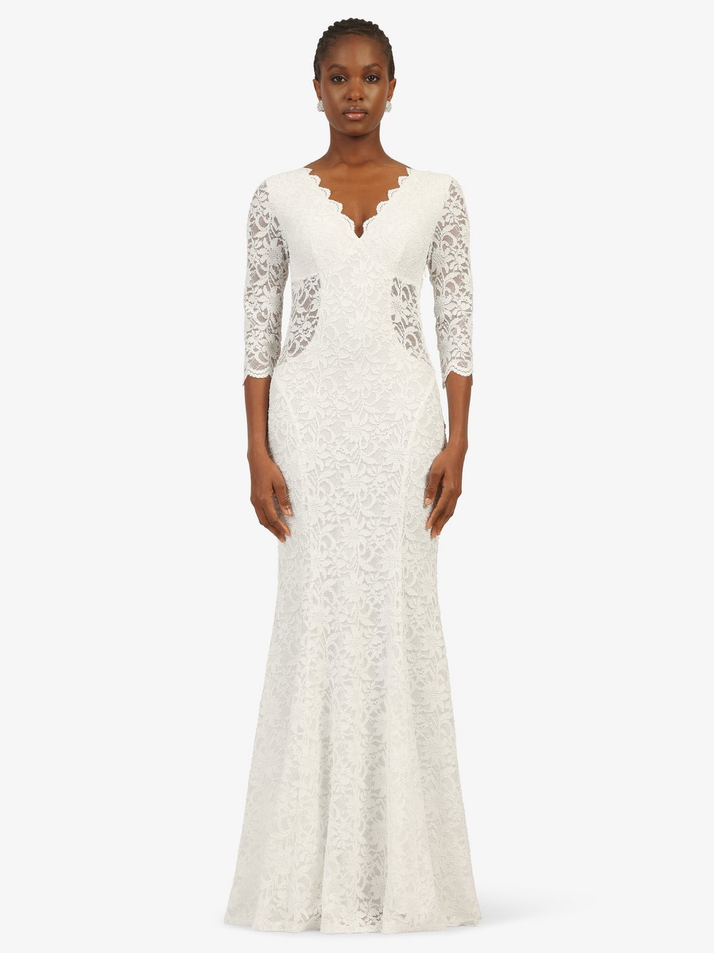 Kraimod Abendkleid Damen gemustert