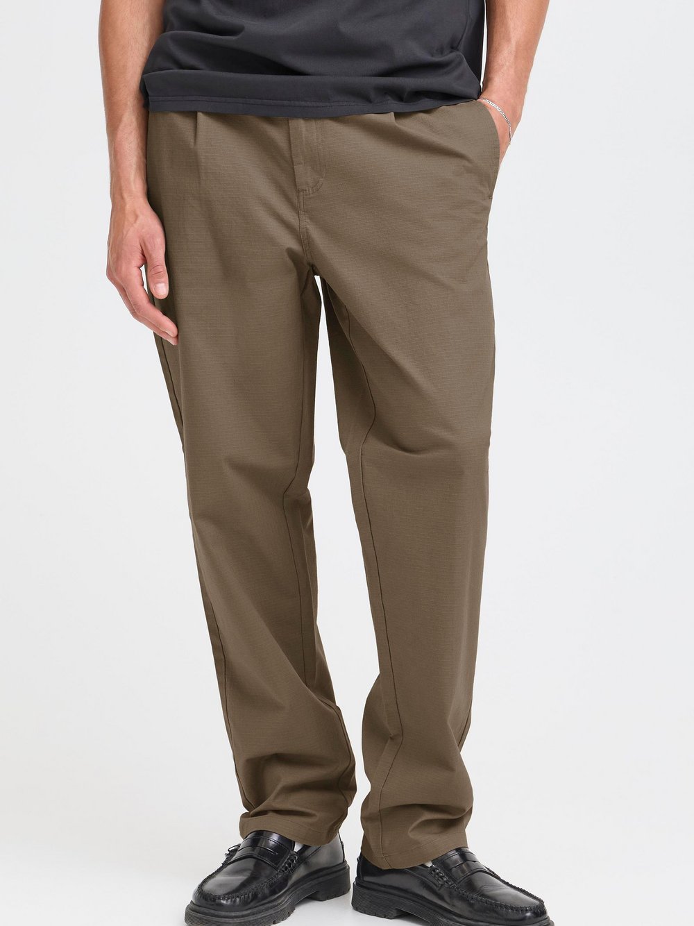 Kronstadt Chinohose Herren Baumwolle meliert