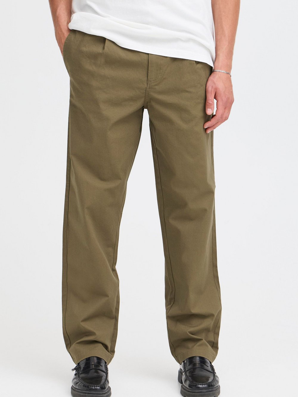 Kronstadt Chinohose Herren Baumwolle meliert