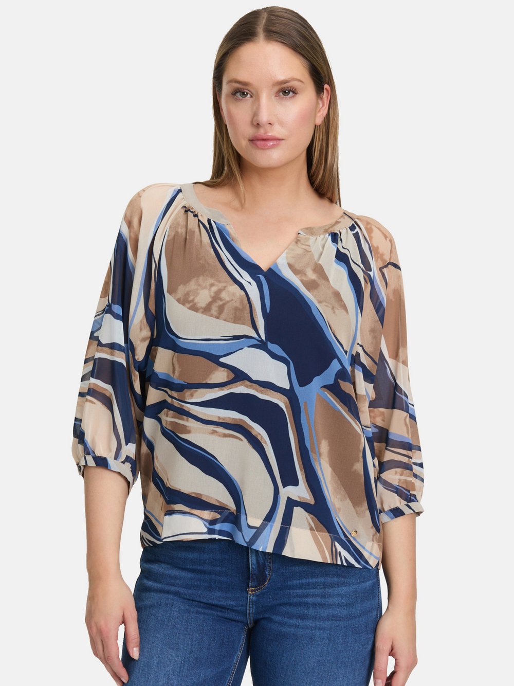 Betty & Co Schlupfbluse Damen gemustert