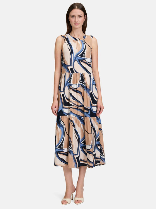 Betty & Co Sommerkleid Damen Viskose gemustert