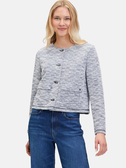 Betty & Co Jerseyjacke Damen gemustert