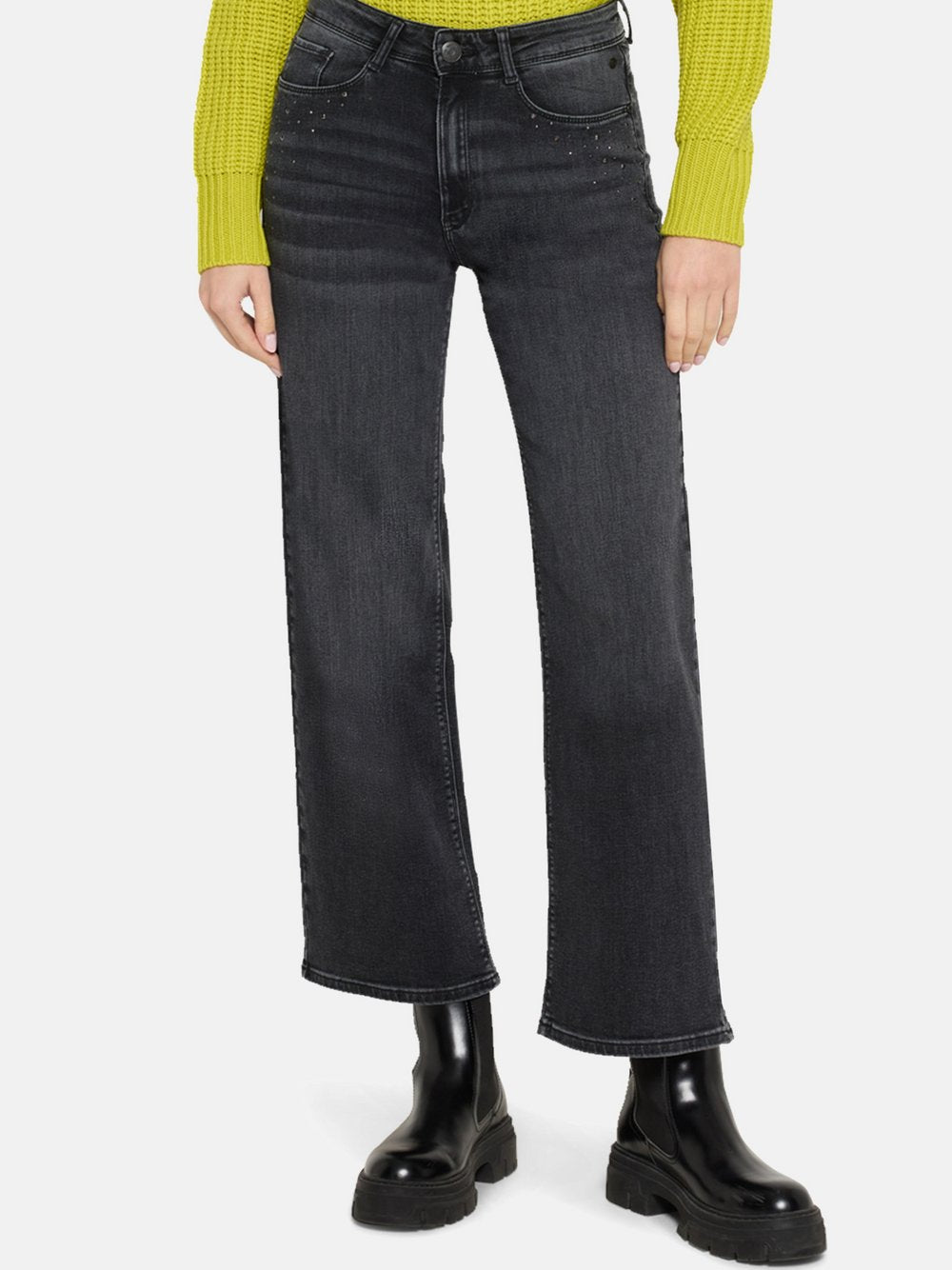 Betty & Co High Waisted-Jeans Damen Baumwolle