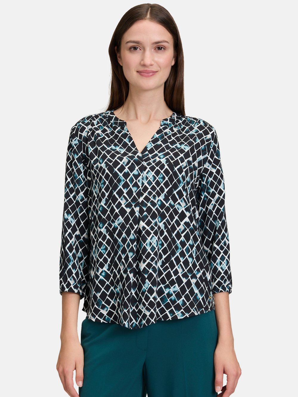 Betty & Co Schlupfbluse Damen Viskose gemustert