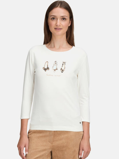 Betty & Co Casual-Shirt Damen Baumwolle bedruckt