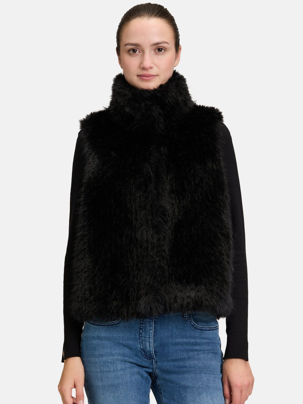 Amber & June Plüschweste Damen