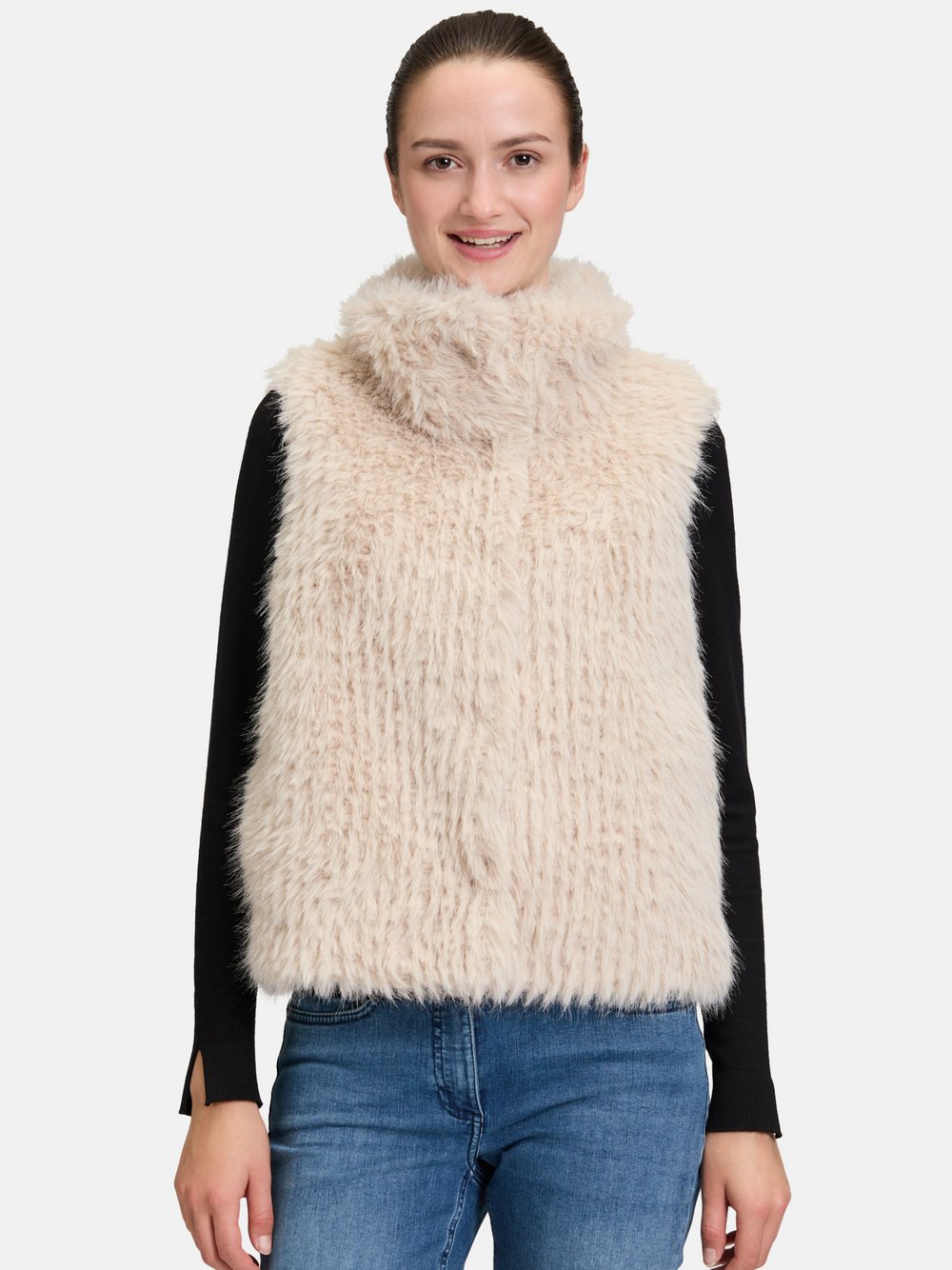 Amber & June Plüschweste Damen