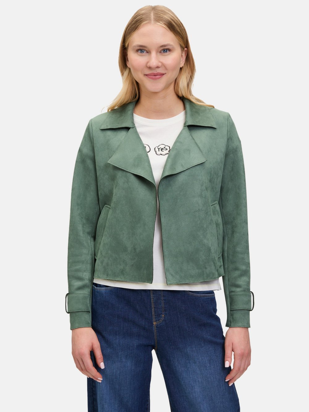 Cartoon Casual-Jacke Damen