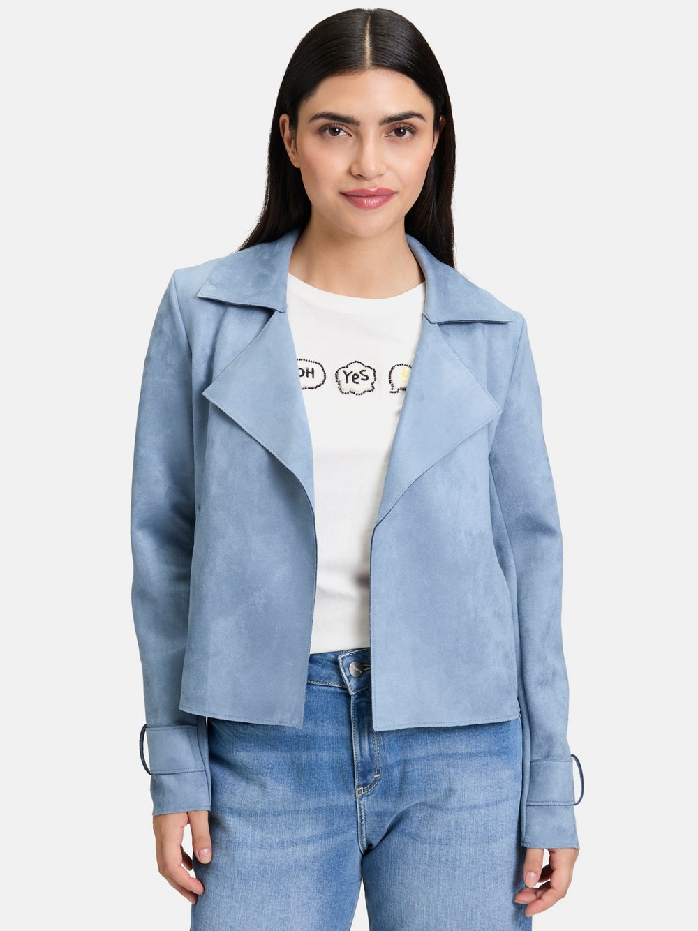 Cartoon Casual-Jacke Damen