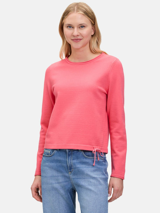 Cartoon Strickpullover Damen Viskose