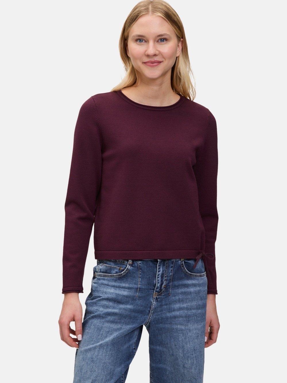 Cartoon Strickpullover Damen Viskose