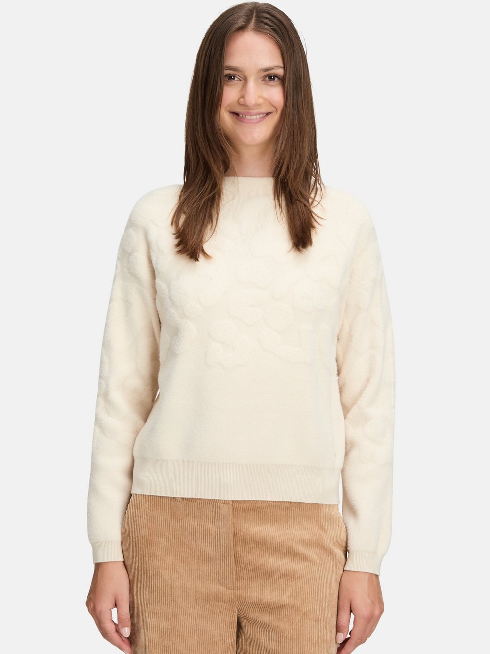 Betty & Co Strickpullover Damen Polyamid gemustert